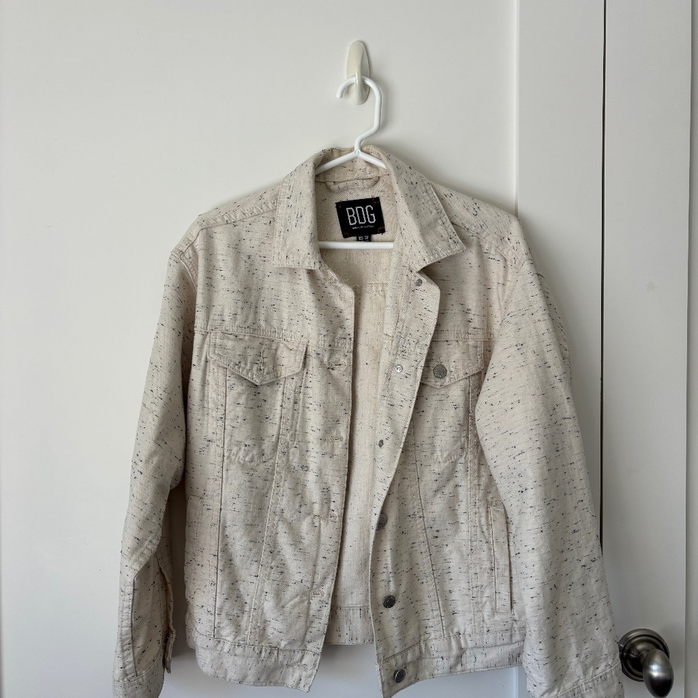 BDG Women's White Jacket (Size XS)